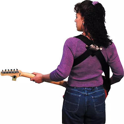 Slider Straps Dual Shoulder Strap Black - musicians--Friend
