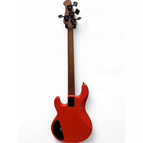 Used Sterling by Music Man Pete Wentz Signature StingRay Fiesta Red Electric Bass Guitar Fiesta Red - musicians--Friend