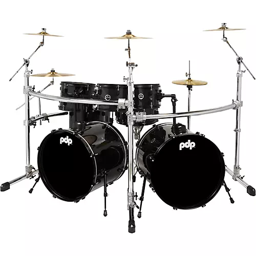 PDP by DW Encore 8-Piece Shell Pack Black Onyx - musicians--Friend