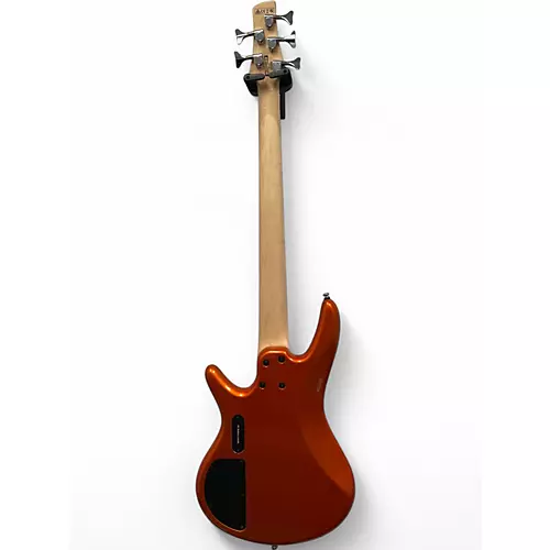 Used Ibanez GSR205 5 String Orange Electric Bass Guitar Orange - musicians--Friend