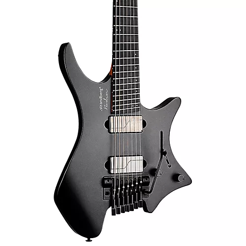 Strandberg Boden Metal NX 7 Tremolo Electric Guitar Black Granite - musicians--Friend