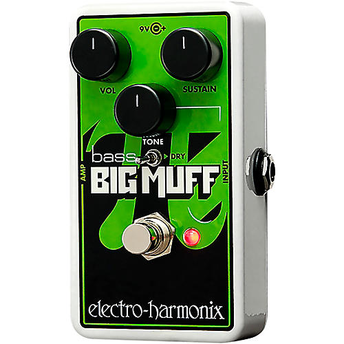 Electro-Harmonix Nano Bass Big Muff Distortion Bass Effects Pedal - musicians--Friend