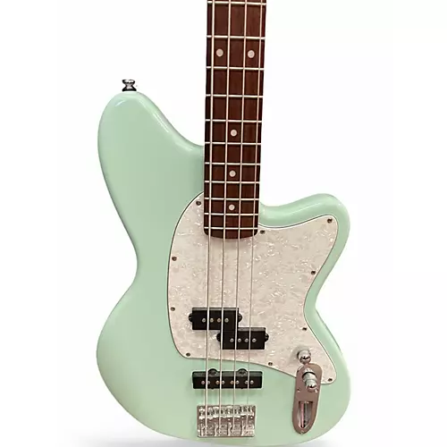 Used Ibanez TMB100P Seafoam Green Electric Bass Guitar Seafoam Green - musicians--Friend