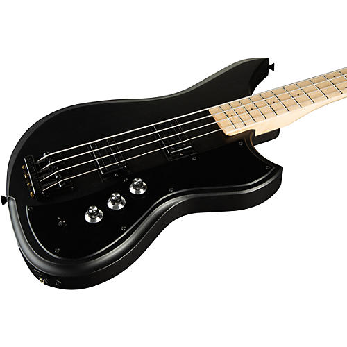 Dunable Guitars Yeti Bass Guitar Black Matte - musicians--Friend