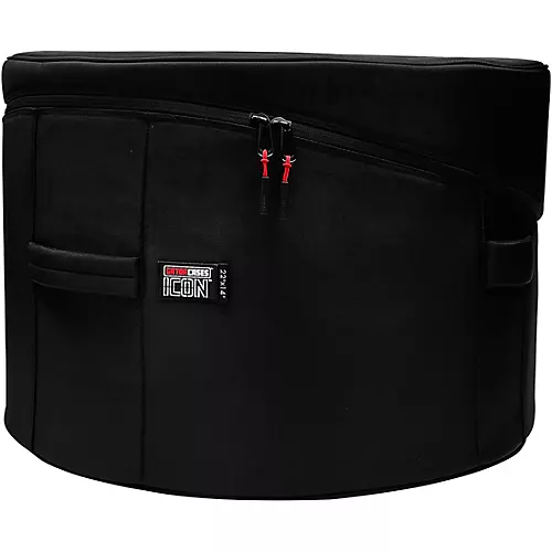 Gator Icon Bass Drum Bag 18 x 16 in. Black - musicians--Friend