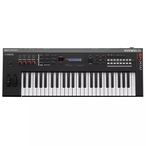 Yamaha MX49 49-Key Music Production Synthesizer Essentials Bundle Black - musicians--Friend