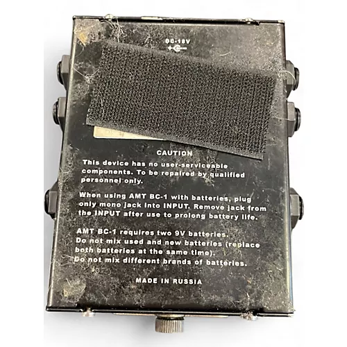 Used AMT Electronics BC1 Bass Crunch Bass Preamp - musicians--Friend