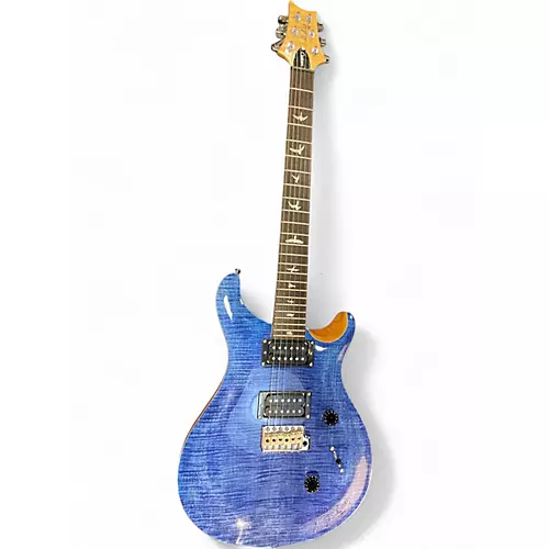 Used PRS SE Custom 24 Whale Blue Solid Body Electric Guitar Whale Blue - musicians--Friend