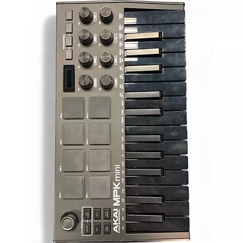 Used Akai Professional MPK Mini MKII MIDI Controller - musicians--Friend