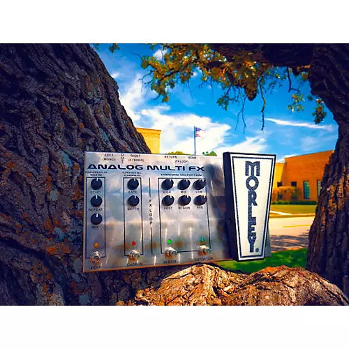 Morley AFX-1 Analog Multi FX Pedal Spun Pattern - musicians--Friend