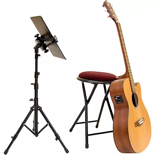 AirTurn goSTAND Portable Mic Stand for Tablets, Microphones and Accessories Black - musicians--Friend