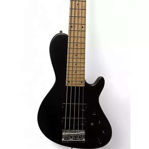 Used 2022 Sadowsky Guitars METROLINE SINGLECUT Satin Black Electric Bass Guitar Satin Black - musicians--Friend