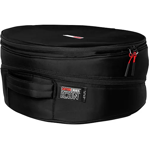 Gator Icon Snare Drum Bag 10 x 5 in. Black - musicians--Friend