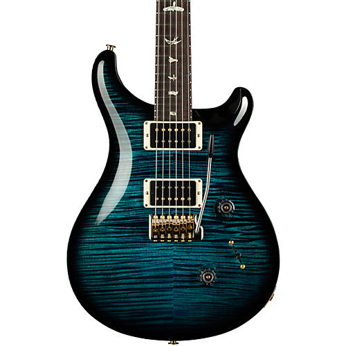 PRS Custom 24 10-Top Electric Guitar Black Gold Wraparound Burst - musicians--Friend