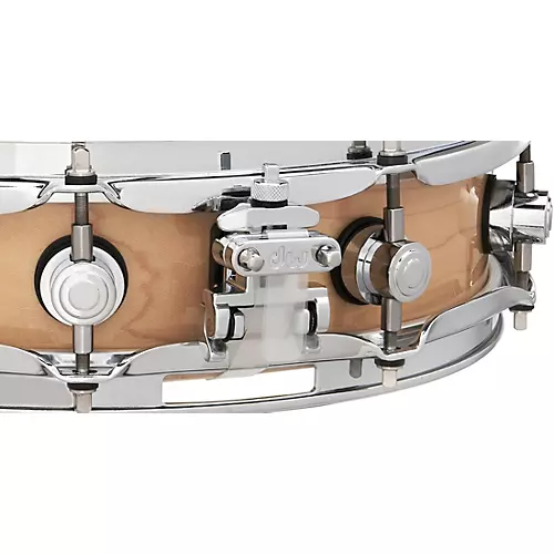 DW Collector's Series Pure Maple Pi Snare Drum With Chrome Hardware 14 x 3.14 in. Natural with Chrome Hardware - musicians--Friend