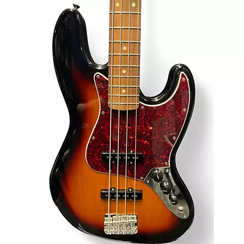Used Fender Vintera 60s Jazz Bass 3 Color Sunburst Electric Bass Guitar 3 Color Sunburst - musicians--Friend