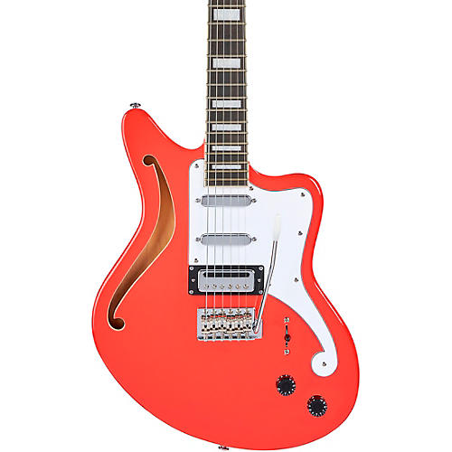 D'Angelico Premier Series Bedford SH Limited-Edition Electric Guitar With Tremolo Navy Blue - musicians--Friend
