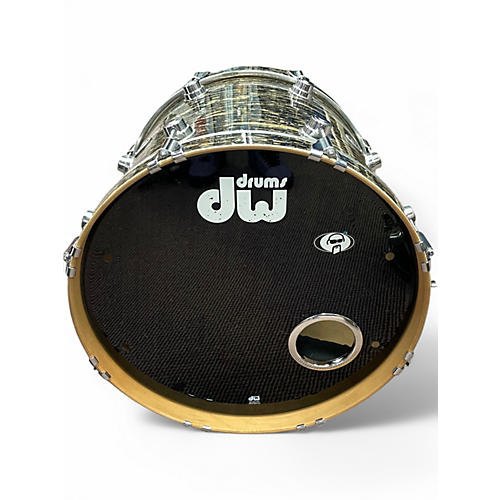 Used DW 5 Piece Collector Series Black Oyster Glass Drum Kit Black Oyster Glass - musicians--Friend