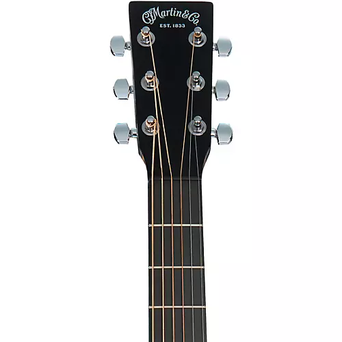 Martin DC-X1E Special X Series HPL Dreadnought Acoustic-Electric Guitar Black - musicians--Friend