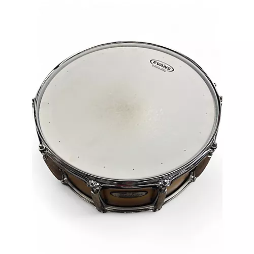 Used Pearl 14in MASTERS MAPLE COMPLETE SATIN NATURAL Drum SATIN NATURAL 33 - musicians--Friend