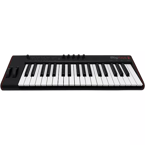 IK Multimedia iRig Keys 2 Pro 37-Full-Size-Key Controller for iPhone, iPad and Mac/PC With SampleTank SE - musicians--Friend