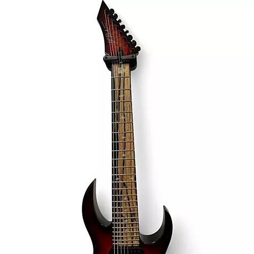 Used B.C. Rich Shredzilla Prophecy Archtop 8 with Evertune Lava Burst Solid Body Electric Guitar Lava Burst - musicians--Friend