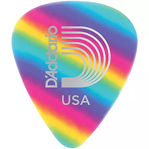 D'Addario Classic Celluloid Guitar Picks - 12-Pack Medium Camouflage - musicians--Friend