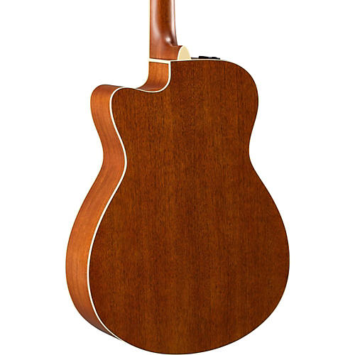Yamaha FSX800C Small-Body Acoustic-Electric Guitar Ruby Red - musicians--Friend