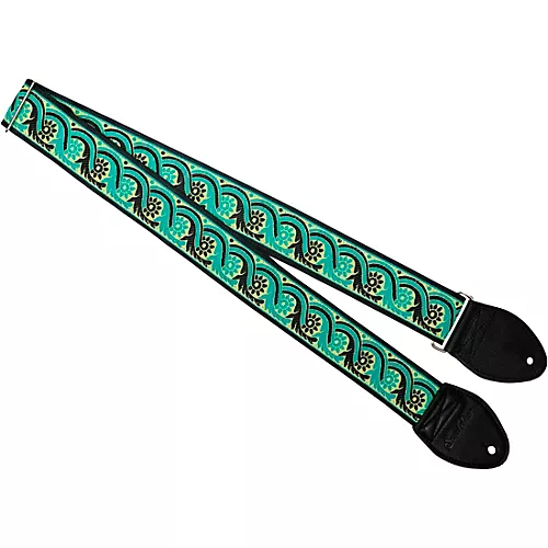 Souldier Lummi Guitar Strap Teal 2 in. - musicians--Friend