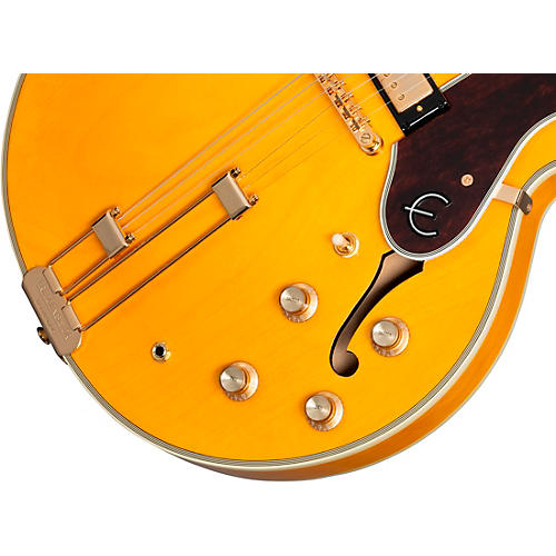 Epiphone Sheraton Semi-Hollow Electric Guitar Natural - musicians--Friend