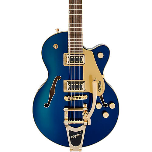 Gretsch Guitars G5655TG Electromatic Center Block Jr. Bigsby Electric Guitar Azure Metallic - musicians--Friend