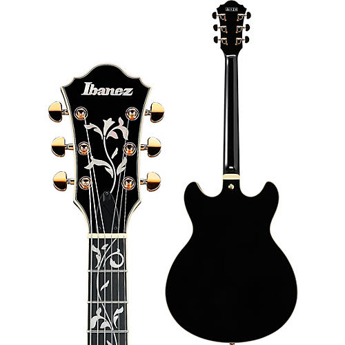 Ibanez AS93SP Artcore Expressionist 6-String Electric Guitar Black - musicians--Friend