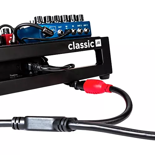 D'Addario IEC to NEMA Plug Power Cable+, 10 FT 10 ft. Red/Black - musicians--Friend