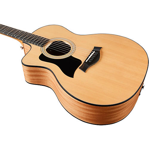 Taylor 114ce Grand Auditorium Left-Handed Acoustic-Electric Guitar Natural - musicians--Friend