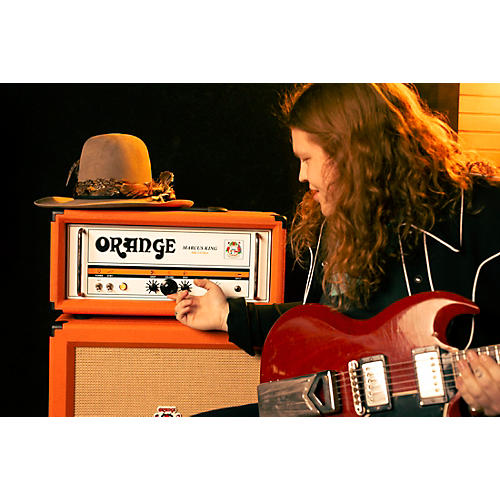Orange Amplifiers Marcus King Signature MK Ultra 30W Guitar Tube Amp Head Orange - musicians--Friend