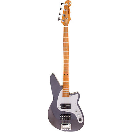Reverend Mercalli 4 Roasted Maple Electric Bass Gunmetal - musicians--Friend