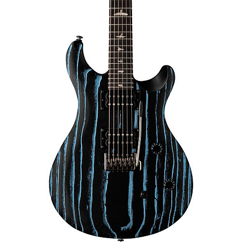 PRS SE Swamp Ash CE 24 Sandblasted LTD Electric Guitar Sandblasted Blue - musicians--Friend