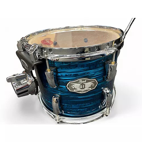 Used Pearl 4 Piece VSX VISION KIT STRATA BLUE Drum Kit STRATA BLUE - musicians--Friend
