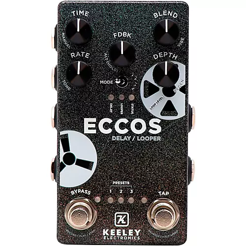 Keeley ECCOS Delay/Looper Effects Pedal Cosmos - musicians--Friend