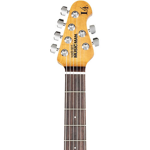 Ernie Ball Music Man Luke 4 HT Maple Top HH Electric Guitar After Burn - musicians--Friend