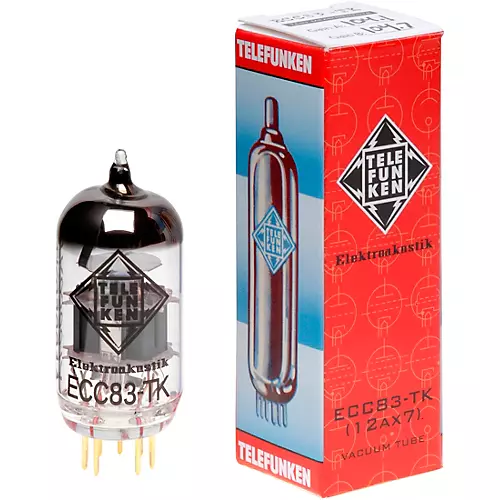 TELEFUNKEN ECC83-TK (12AX7) Preamp Tubes Single - musicians--Friend