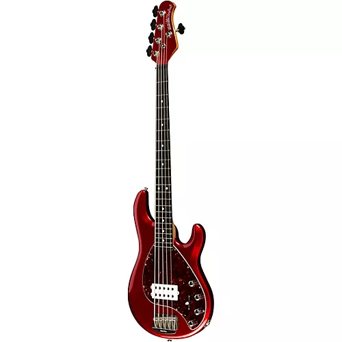 Ernie Ball Music Man StingRay5 Special H 5-String Electric Bass Guitar Black and Chrome - musicians--Friend