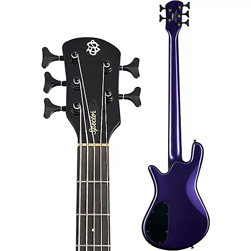 Spector NS Ethos HP 5 Five-String Electric Bass Gunmetal Gloss - musicians--Friend