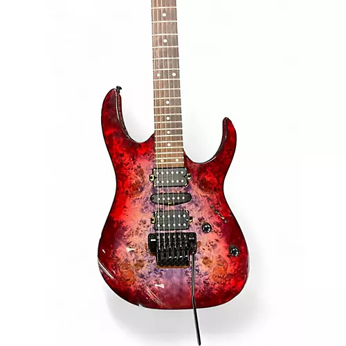 Used Ibanez RG470PB Red Eclipse Burst Solid Body Electric Guitar Red Eclipse Burst - musicians--Friend