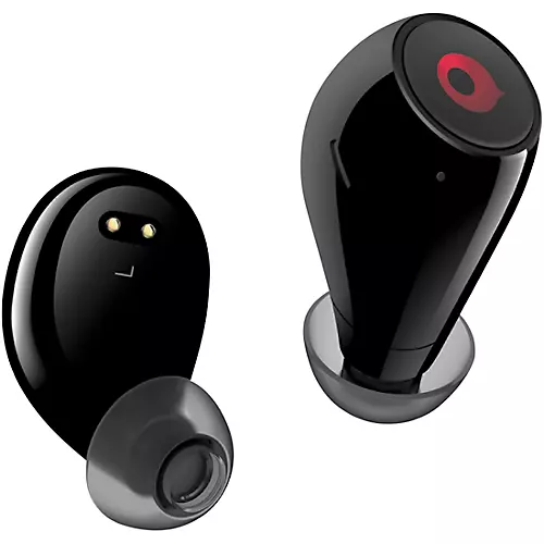 Open-Box crazybaby Air Bluetooth Wireless Earbuds Condition 1 - Mint Black - musicians--Friend