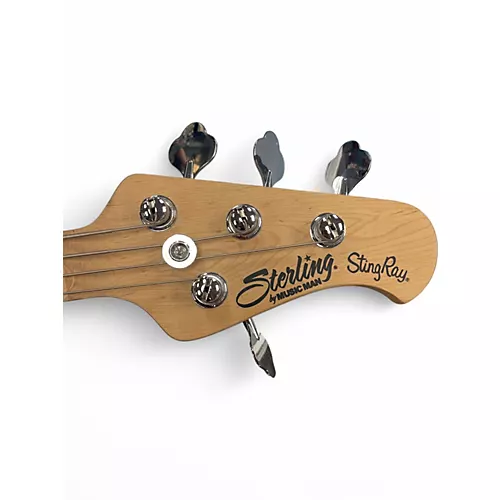 Used Sterling by Music Man RAY25CA Black Electric Bass Guitar Black - musicians--Friend