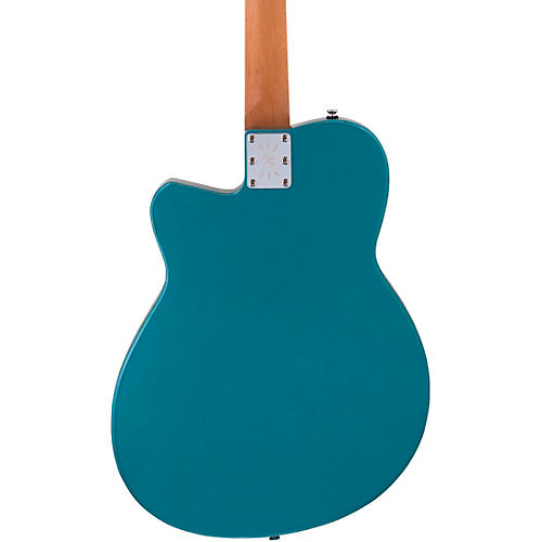 Reverend Club King 290 Roasted Maple Fingerboard Electric Guitar Deep Sea Blue - musicians--Friend