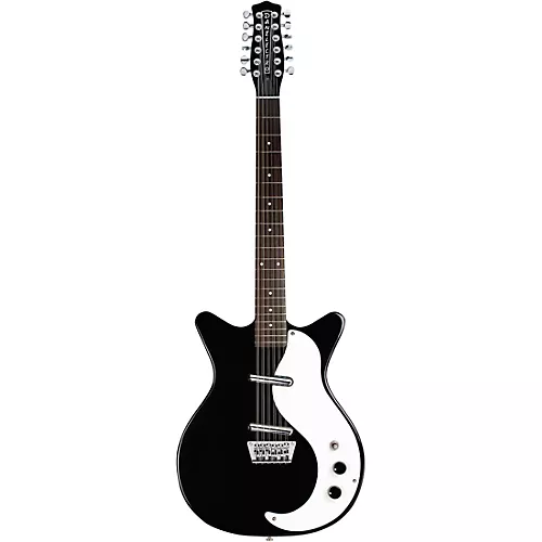 Danelectro 12-String Electric Guitar Black - musicians--Friend