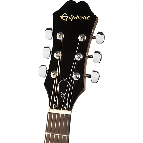 Epiphone AJ-100CE Acoustic-Electric Guitar Natural Chrome Hardware - musicians--Friend