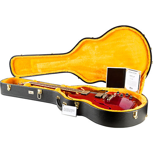 Gibson Custom Murphy Lab 1961 ES-335 Reissue Heavy Aged Semi-Hollow Electric Guitar Cherry - musicians--Friend